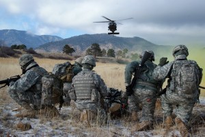 Blackhawk Pilots Give WLC Lift
