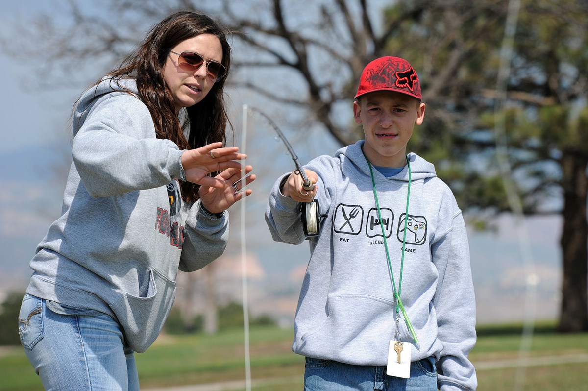 Fishing Event Gives Special Needs Students Lifetime Activity